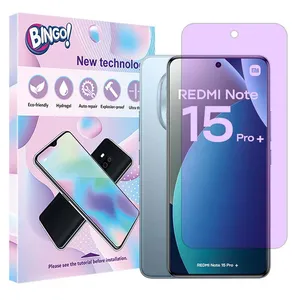 Bingo Hydrogel model anti purple screen protector suitable for Xiaomi Redmi Note 15 Pro Plus mobile phone