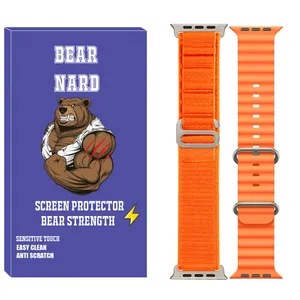 بند برنارد مدل Ocean-Alpine مناسب برای اپل واچ 42 / 44 / 45 / 49 میلی متر مجموعه دو عددی