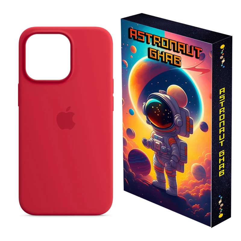 کاور استرونات قاب مدل سیلیکونی بدون محافظ لنز مناسب برای گوشی موبایل اپل iPhone 14 Pro