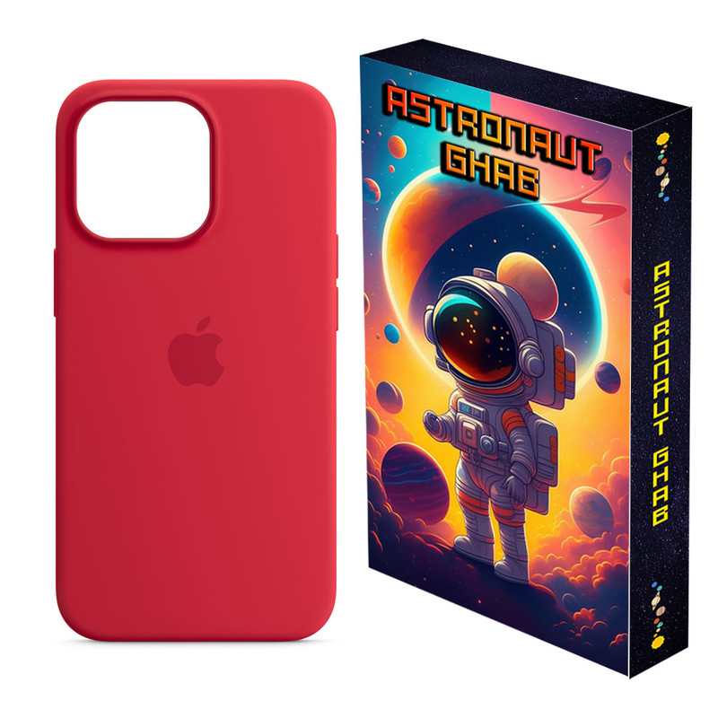 کاور استرونات قاب مدل سیلیکونی بدون محافظ لنز مناسب برای گوشی موبایل اپل iPhone 14 Pro