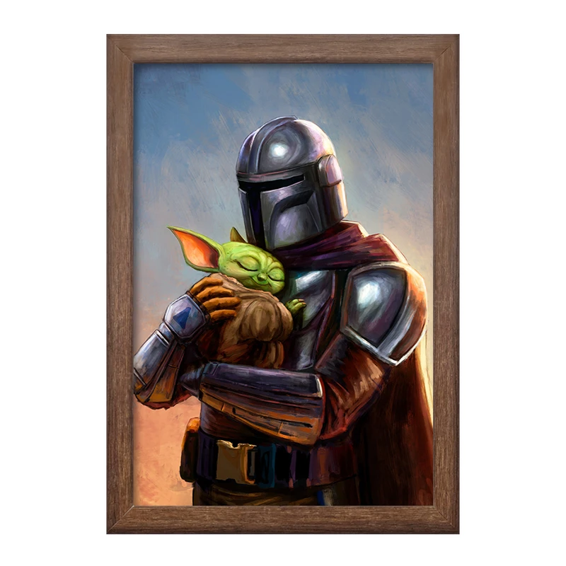 تابلو خندالو طرح جنگ ستارگان (Star Wars) کد F376