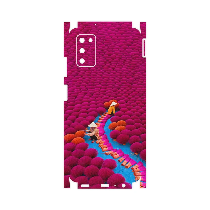 برچسب پوششی ماهوت مدل Vietnam Incense Wood Farms-FullSkin مناسب برای گوشی موبایل سامسونگ Galaxy A03S