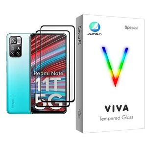 Junbo Viva Glass MIX002 Screen Protector For Xiaomi Redmi Note 11T 5G Pack Of 2