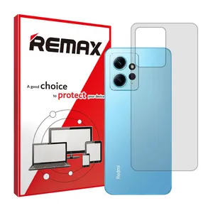 Remax brand shockproof clear back protector glass for Xiaomi Redmi Note 12 4G