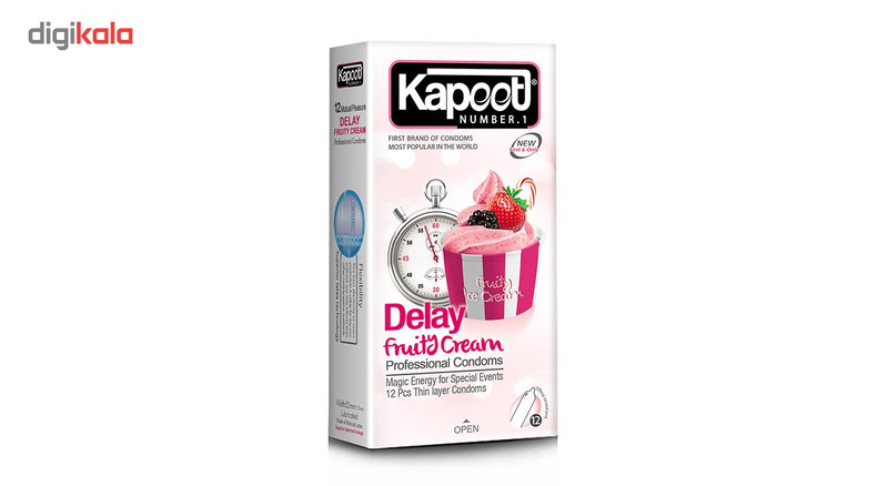 کاندوم کاپوت مدل Delay Fruty Cream بسته 12 عددی کاندوم کاپوت مدل Delay Fruty Cream بسته 12 عددی