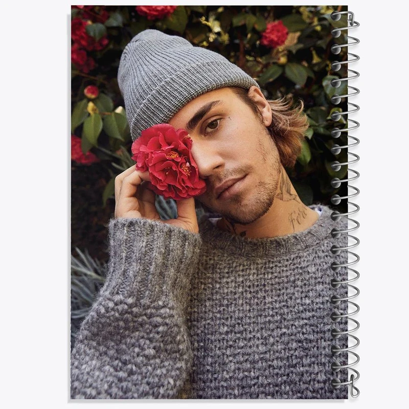 دفتر نت موسیقی 50 برگ خندالو مدل جاستین بیبر Justin Bieber کد 19021