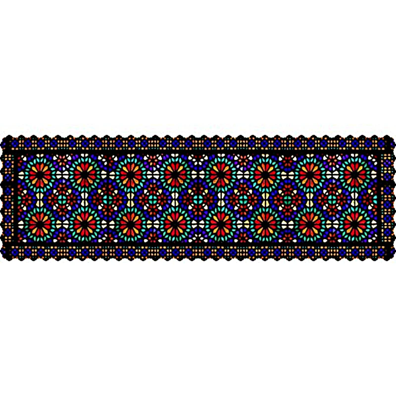 رانر مدل شیشه رنگی