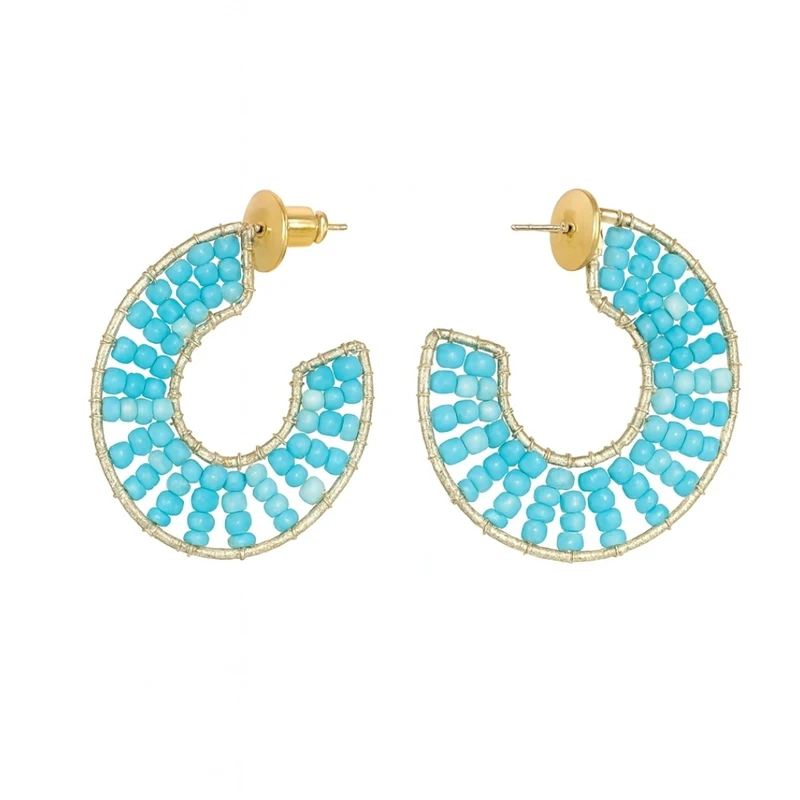 گوشواره حلقه‌ای زنانه اکسسورایز مدل 49