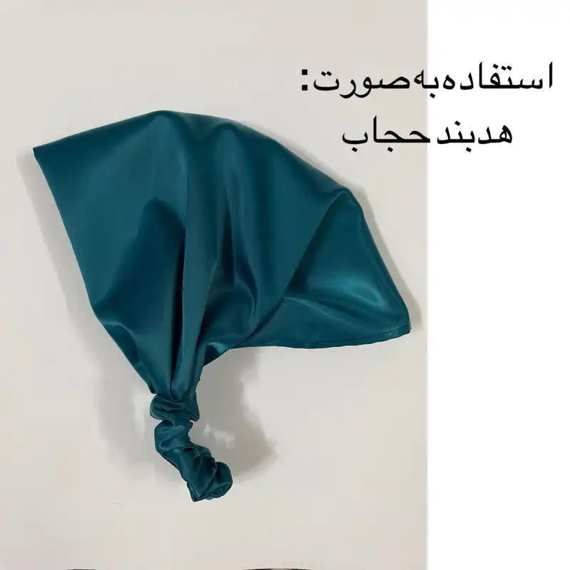 هدبند زنانه مدل ساتن