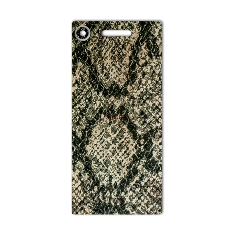 برچسب تزئینی ماهوت مدلJungle-python Texture مناسب برای گوشی Sony Xperia XZ1