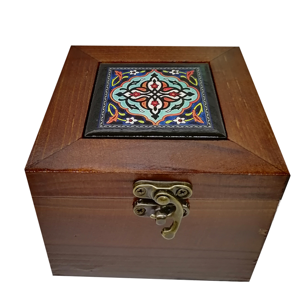 جعبه هدیه مدل کاشی اسلیمی
