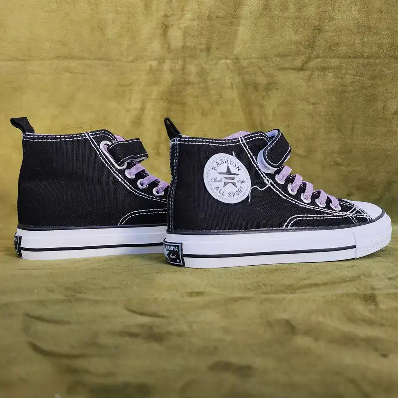 کفش مخصوص پیاده روی بچگانه مدل AllstQ-SQ-BlkPurQ-112007