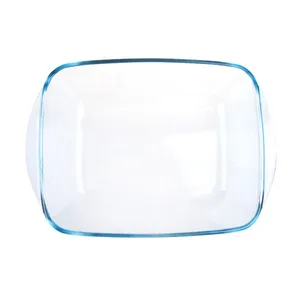 ظرف مستطیلی پیرکس سری Borosilicate حجم 2.6 لیتر