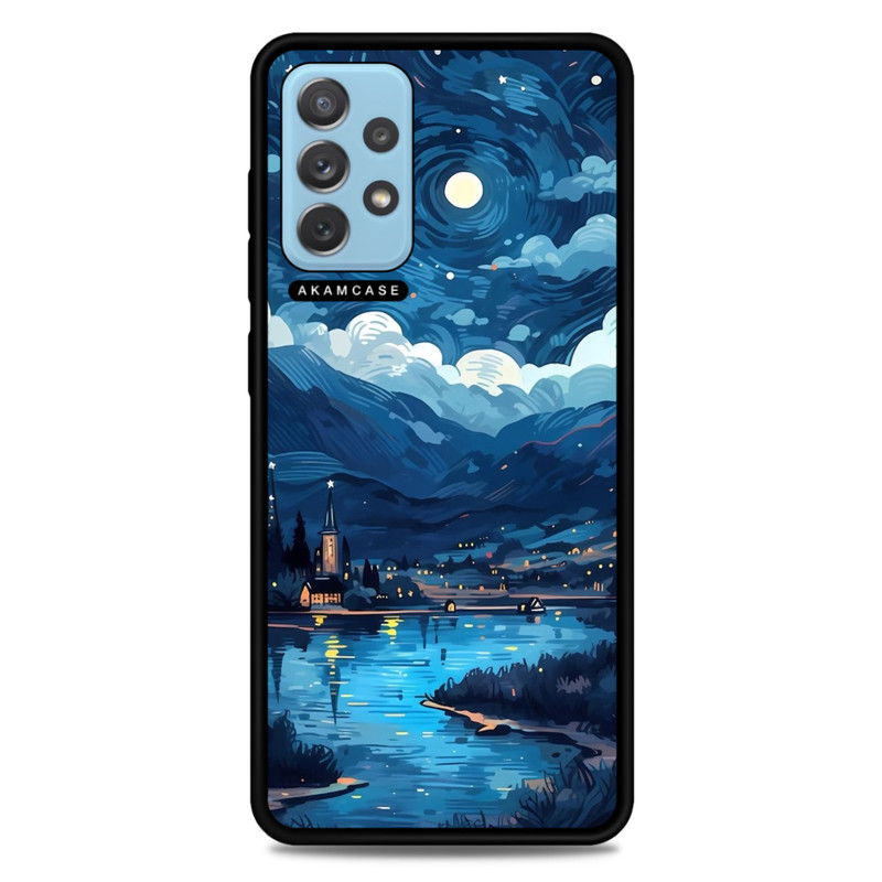 کاور آکام مدل AMC-WSGA72-VANGOGH-6 مناسب برای گوشی موبایل سامسونگ Galaxy A72