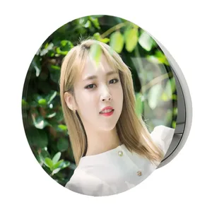 آینه جیبی خندالو طرح مونبیول گروه مامامو Mamamoo مدل تاشو کد 11803 