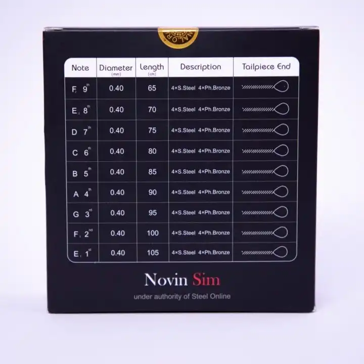 سیم سنتور نوین سیم مدل 040 بسته 76 عددی