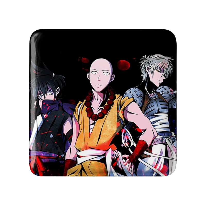  مگنت خندالو طرح انیمه مرد تک مشتی One Punch Man کد 10524