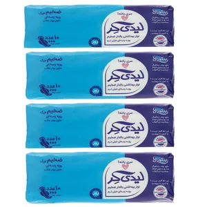 نوار بهداشتی لیدی کر سری پانته آ کد 002 مجموعه 4 عددی