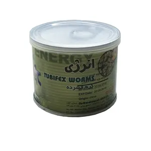 غذای خشک ماهیان آکواریومی انرژی مدل کرم فشرده 25 گرم