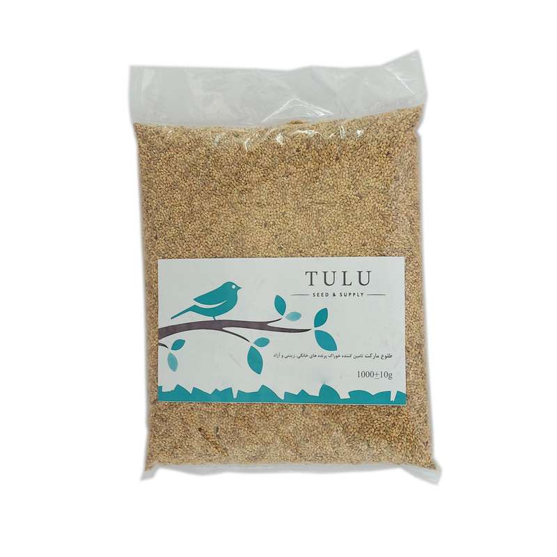 غذای پرندگان مدل ارزن و کتان کد Arzktn1 وزن 1000 گرم