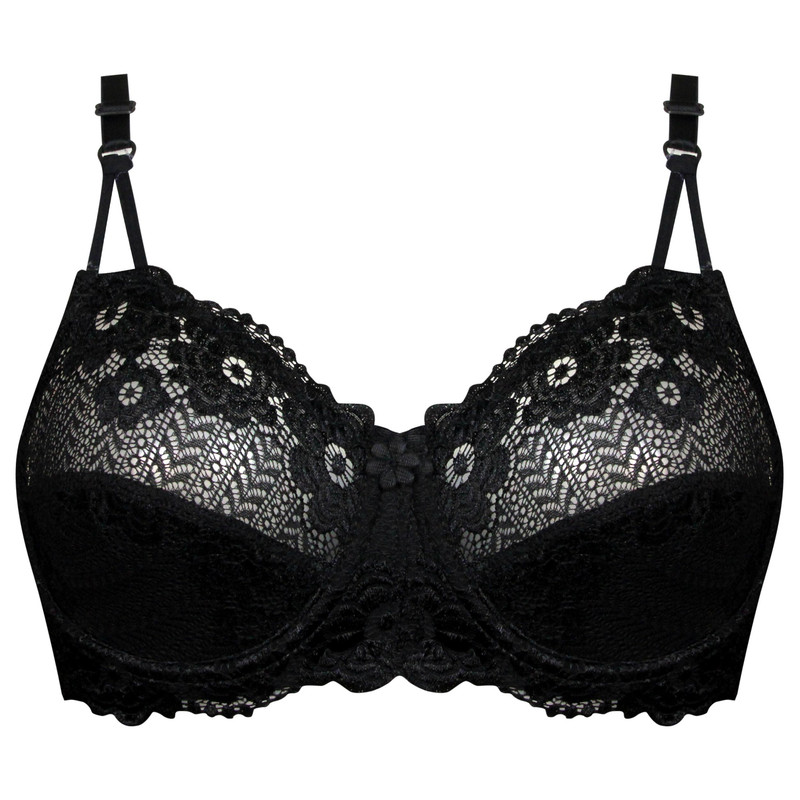 سوتین فنردار زنانه کارنا رز مدل 5285-300-1 رنگ مشکی