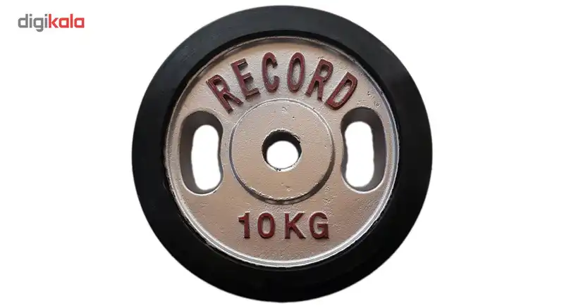 وزنه هالتر خانگی 10 کیلویی مدل R10 - دو عددی