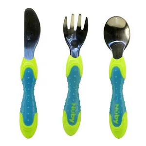 Nuby ID 5433 Spoon And Fork Set