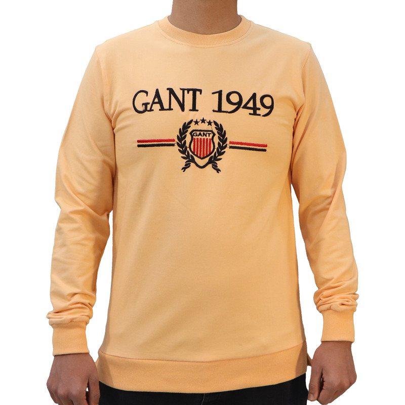 سویشرت مردانه مدل دورس کد 1523 رنگ گلبهی