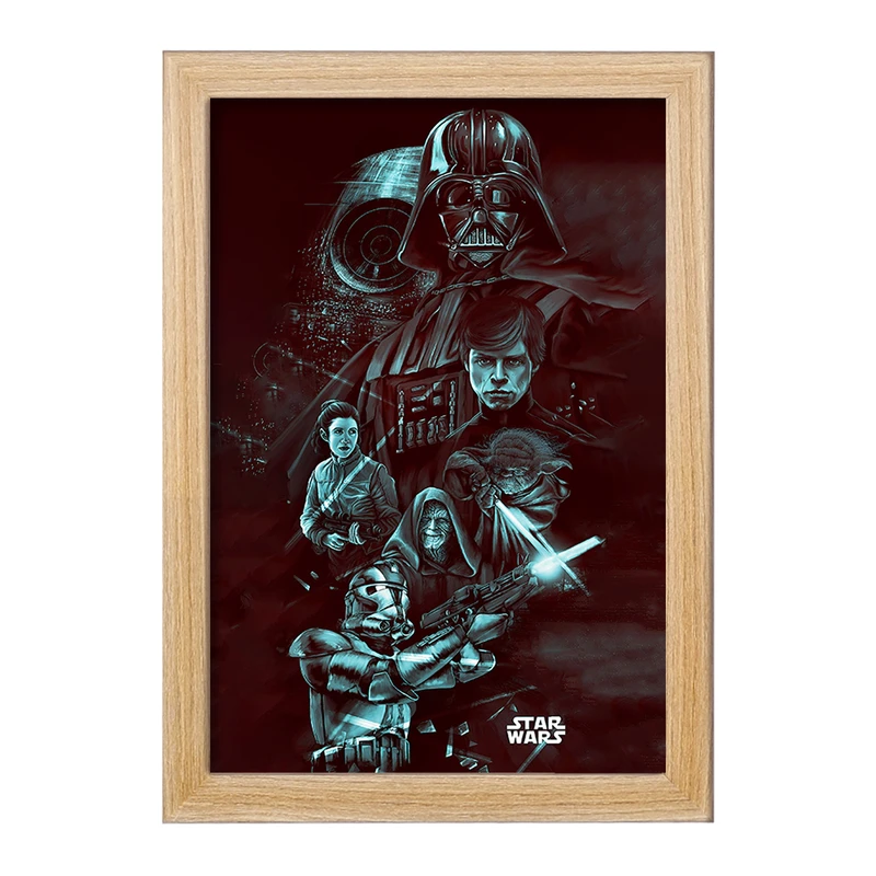 تابلو خندالو مدل جنگ ستارگان کد F4421