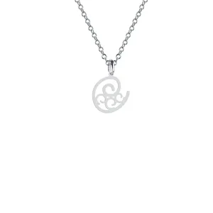 گردنبند نقره زنانه هایکا مدل امواج کد n.ha2-734