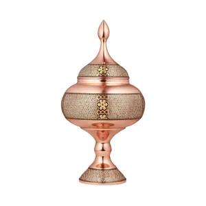 شکلات خوری مسی خاتم کاری مدل ساده