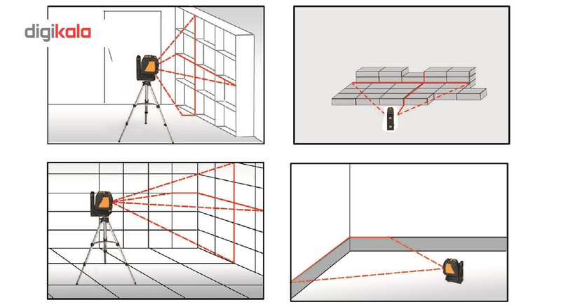 تراز لیزری 2 خط لای سای LS 609