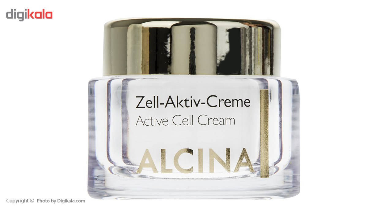 کرم ضد چروک آلسینا مدل Active Cell حجم 50 میلی لیتر