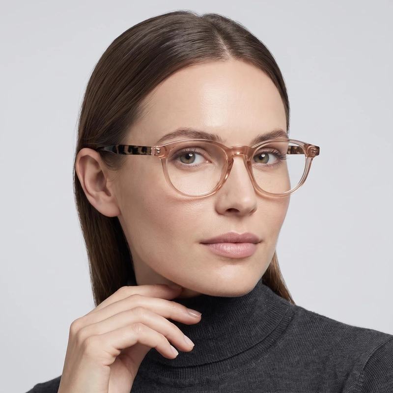 فریم عینک طبی مدل RGE027C4 Acetate Transparent Pattern