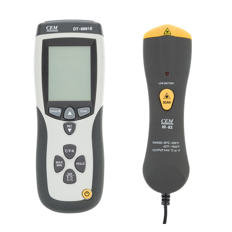 دماسنج ترموکوپل سی ای ام مدل DT-8891E