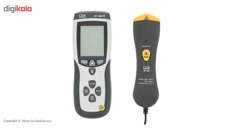 دماسنج ترموکوپل سی ای ام مدل DT-8891E