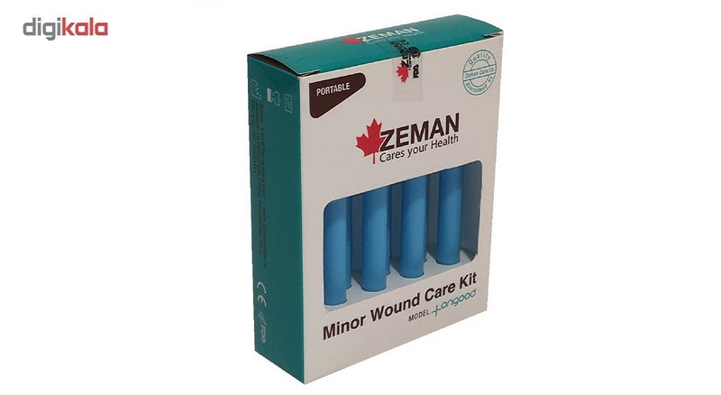 کیت پانسمان زخم زمن مدل Ethanol Alcohol بسته 8 عددی