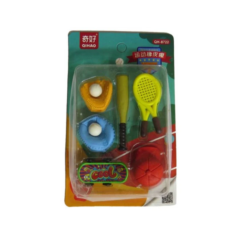 پاک کن کیو آی ها او مدل تنیس کد 8765 بسته 6 عددی