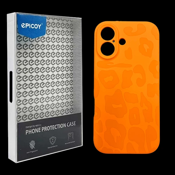 کاور اپیکوی مدل Leopard Silicone مناسب برای گوشی موبایل اپل iPhone 17  