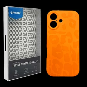 Epicoy Leopard Silicone Case For Apple iPhone 17