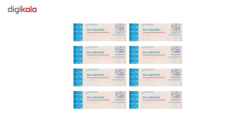 کیت پانسمان زخم زمن مدل Ethanol Alcohol بسته 8 عددی