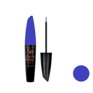 خط چشم گلدن رز مدل cats eyes  BLUE