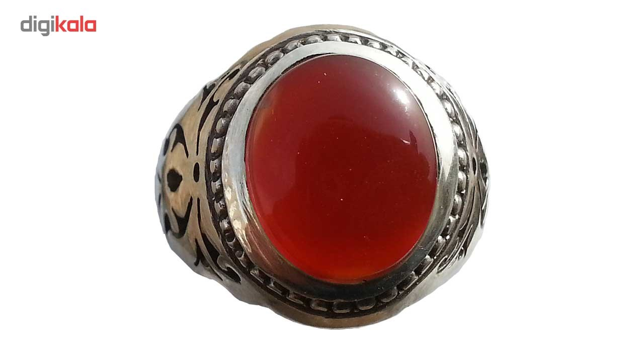 انگشتر نقره گالری مروارید کد6148