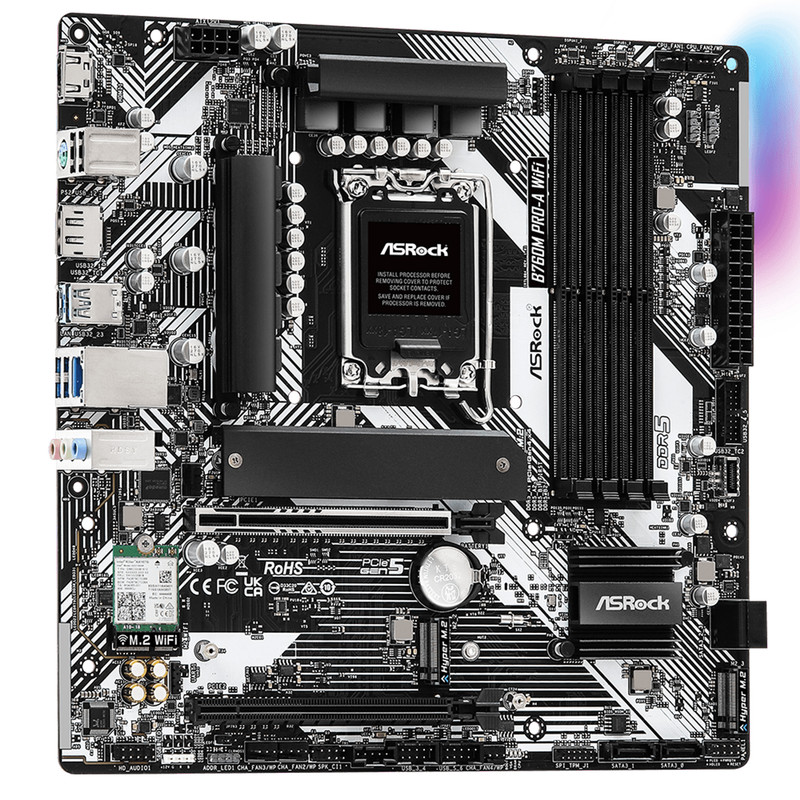مادربرد ازراک مدل B760M Pro-A WiFi