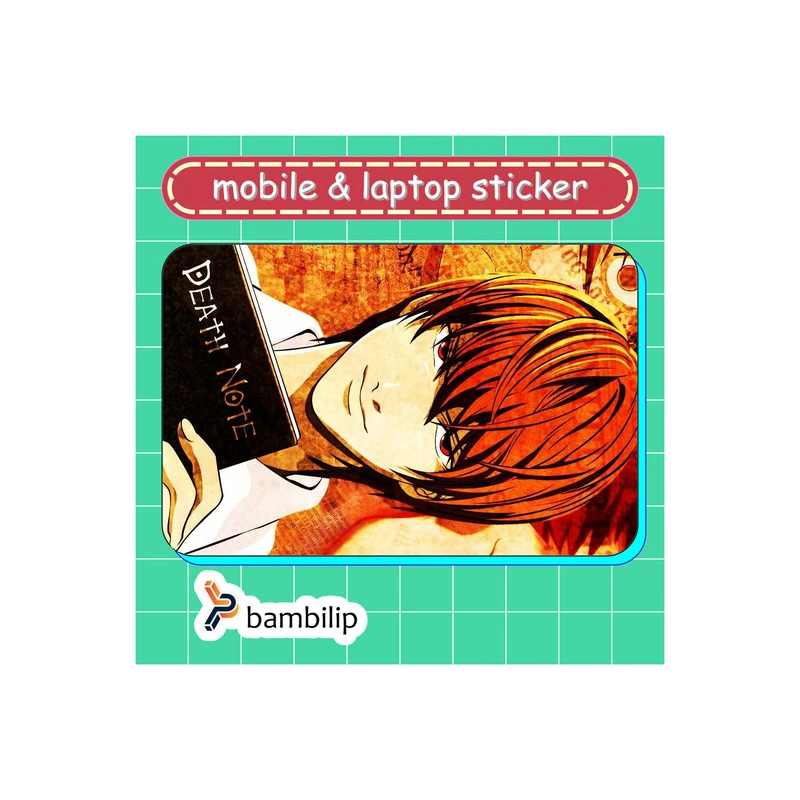 استیکر بامبیلیپ مدل کارت عابر طرح انیمه دفتر مرگ کد 0172774