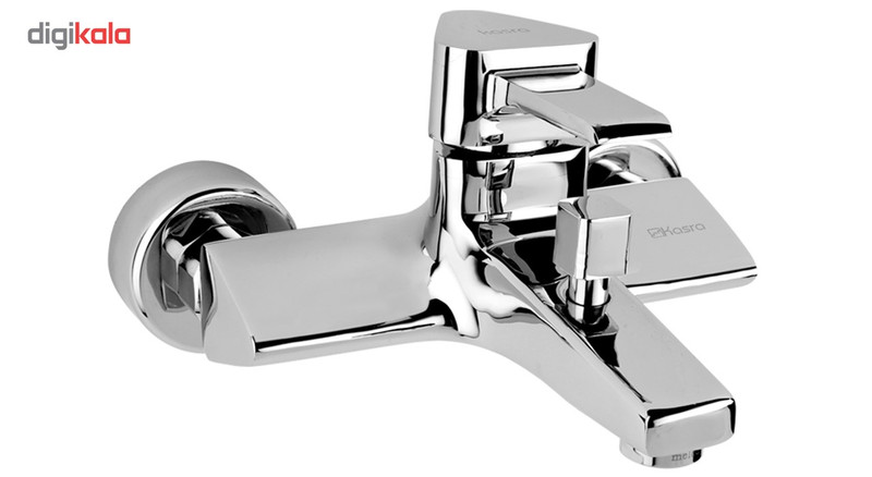 شیر حمام کسری مدل مهتاب کروم