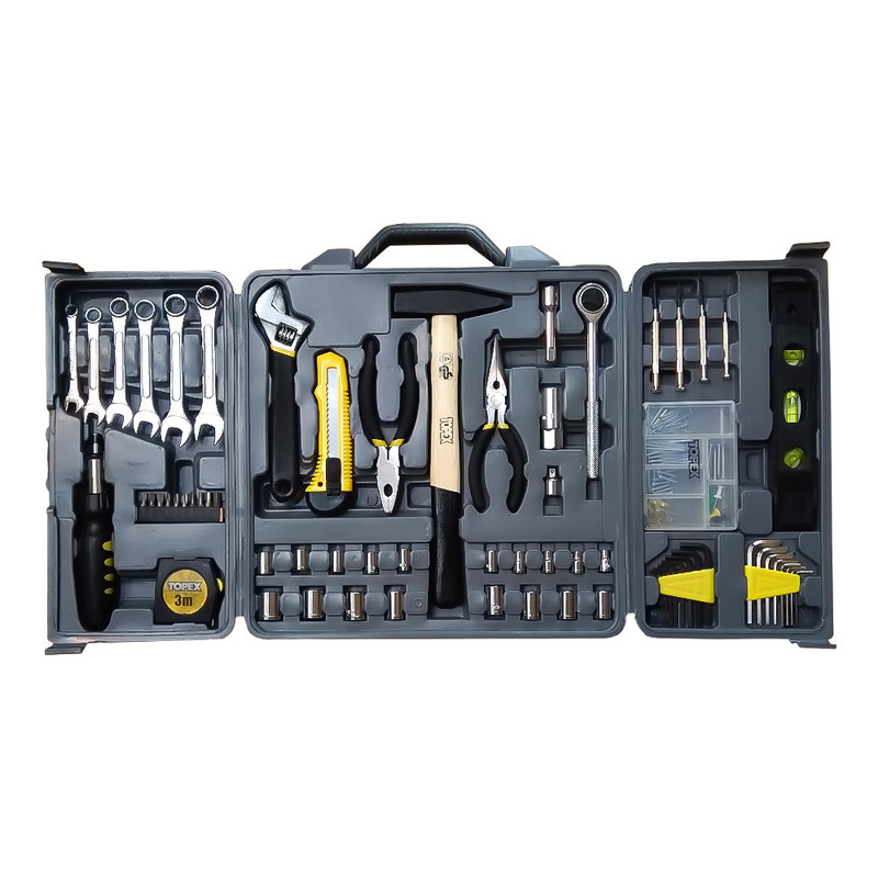 مجموعه 120 عددی ابزار تاپکس کد TPX110 مجموعه 120 عددی ابزار تاپکس کد TPX110