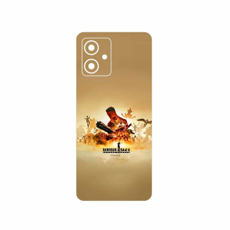 برچسب پوششی ماهوت مدل Serious Sam Game Series مناسب برای گوشی موبایل موتورولا Moto G54