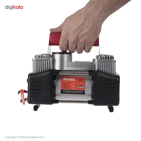 کمپرسور باد دو سیلندر اتومبیل رونیکس مدل RH-4212
