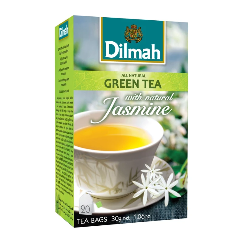 بسته چای سبز دیلما مدل Jasmine